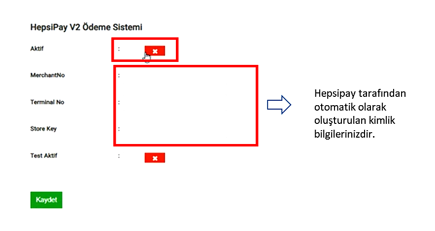 hepsipay-ticimax entegrasyonu